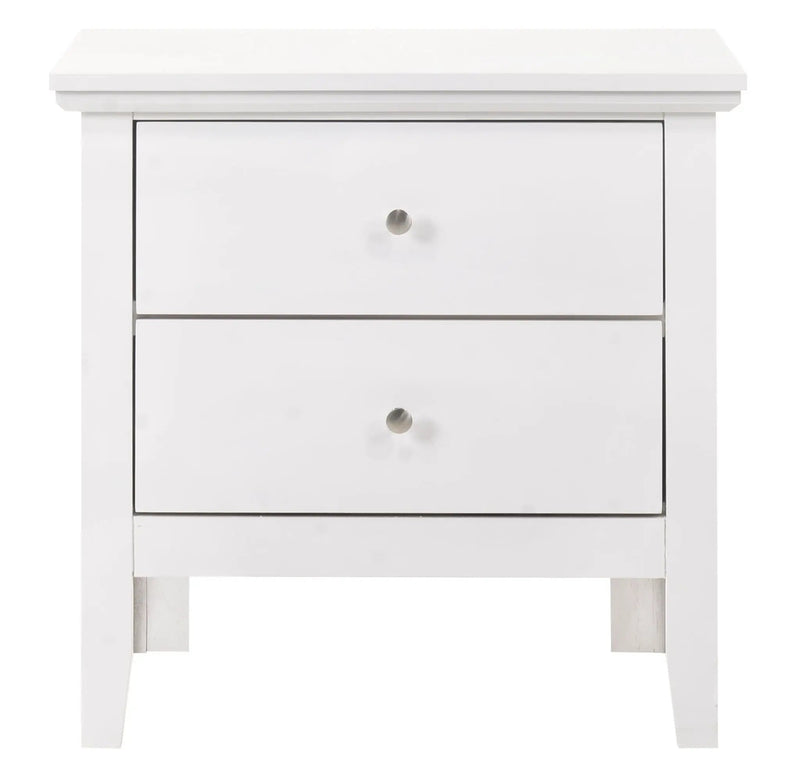 English Dovetailed Drawers Nightstand by Unique Piece Furniture