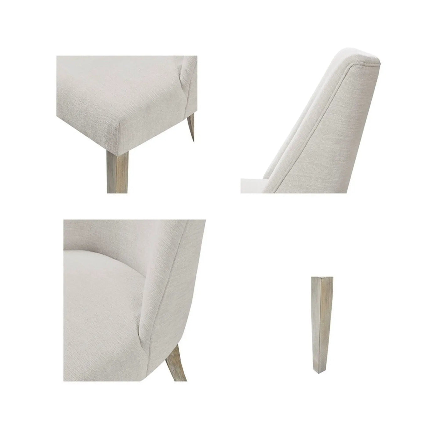 Comfortable Dining Chair Upholstered (Set of 2) by HouseOfZazla