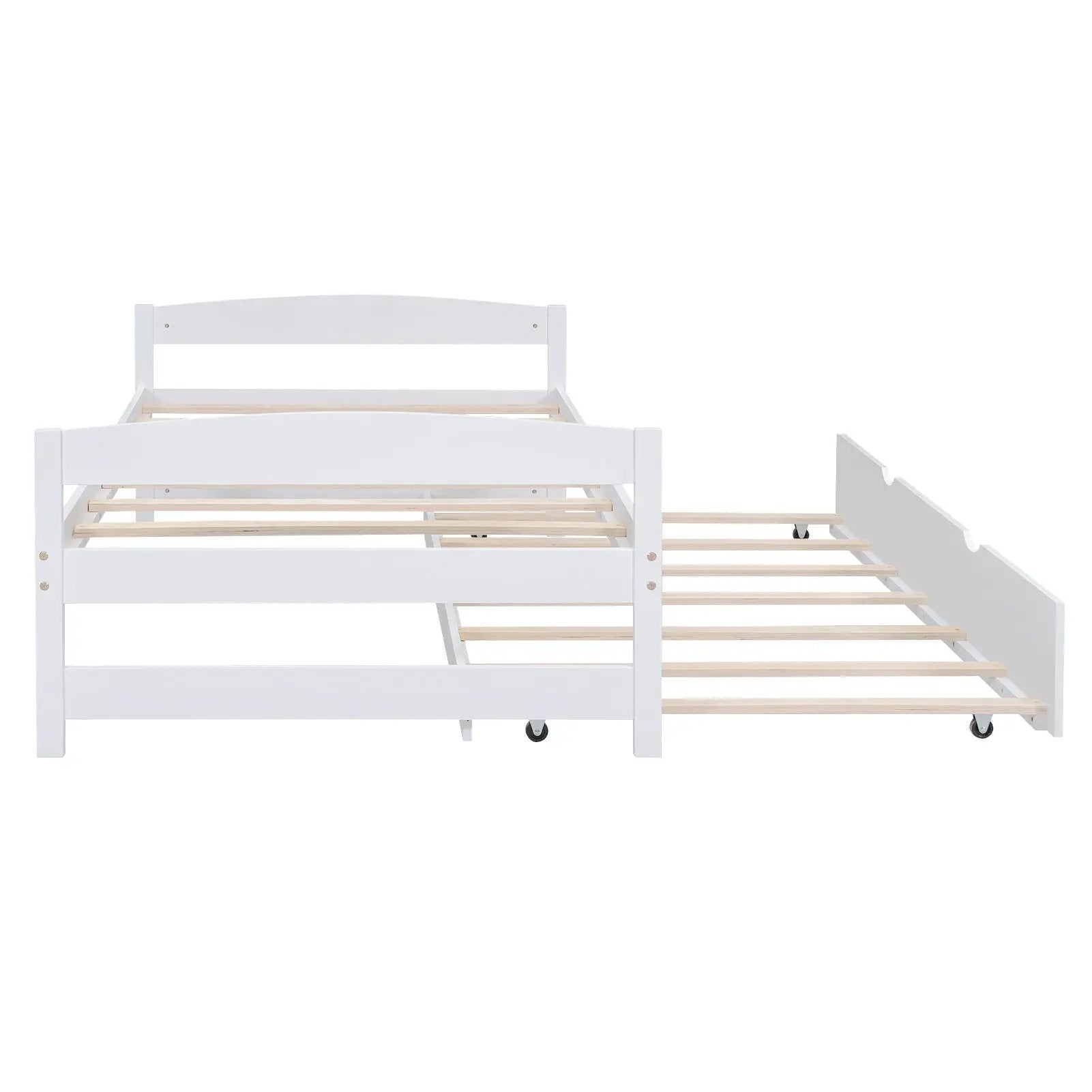 Platform Bed With Trundle