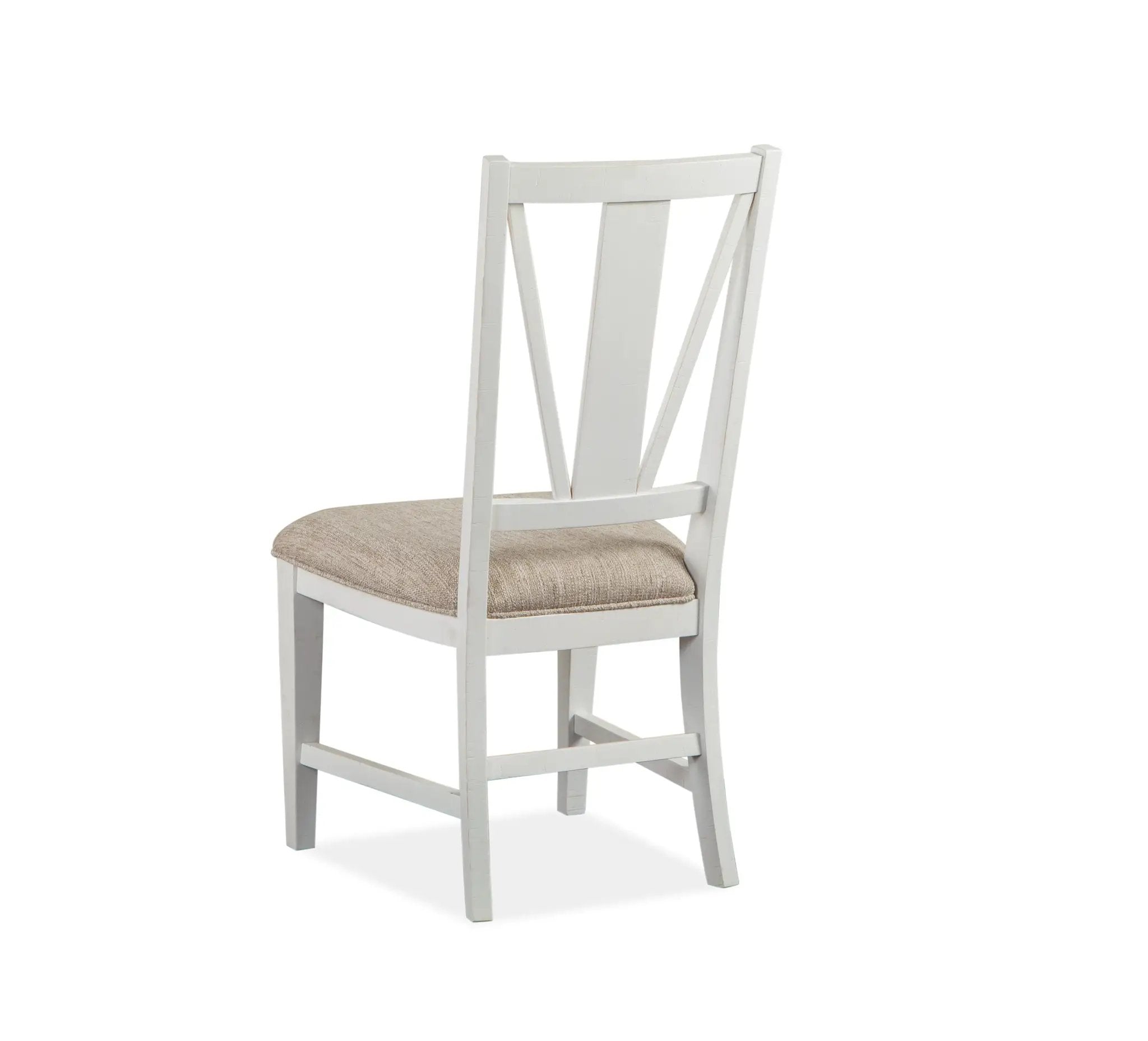 Heron Cove - Dining Side Chair With Upholstered Seat (Set of 2) - Chalk White by Unique Piece Furniture