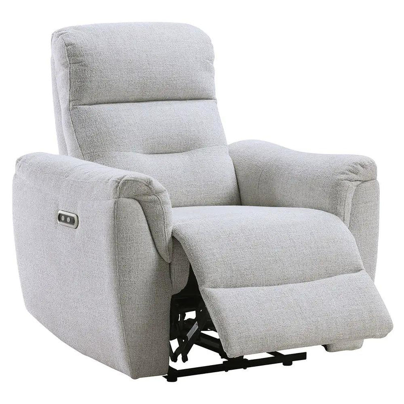 Eastre - Power Motion Recliner With USB Port - Beige Chenille by Unique Piece Furniture