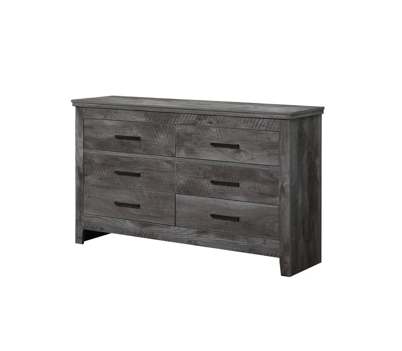 Vidalia - Rustic Dresser - Gray / Oak by Unique Piece Furniture