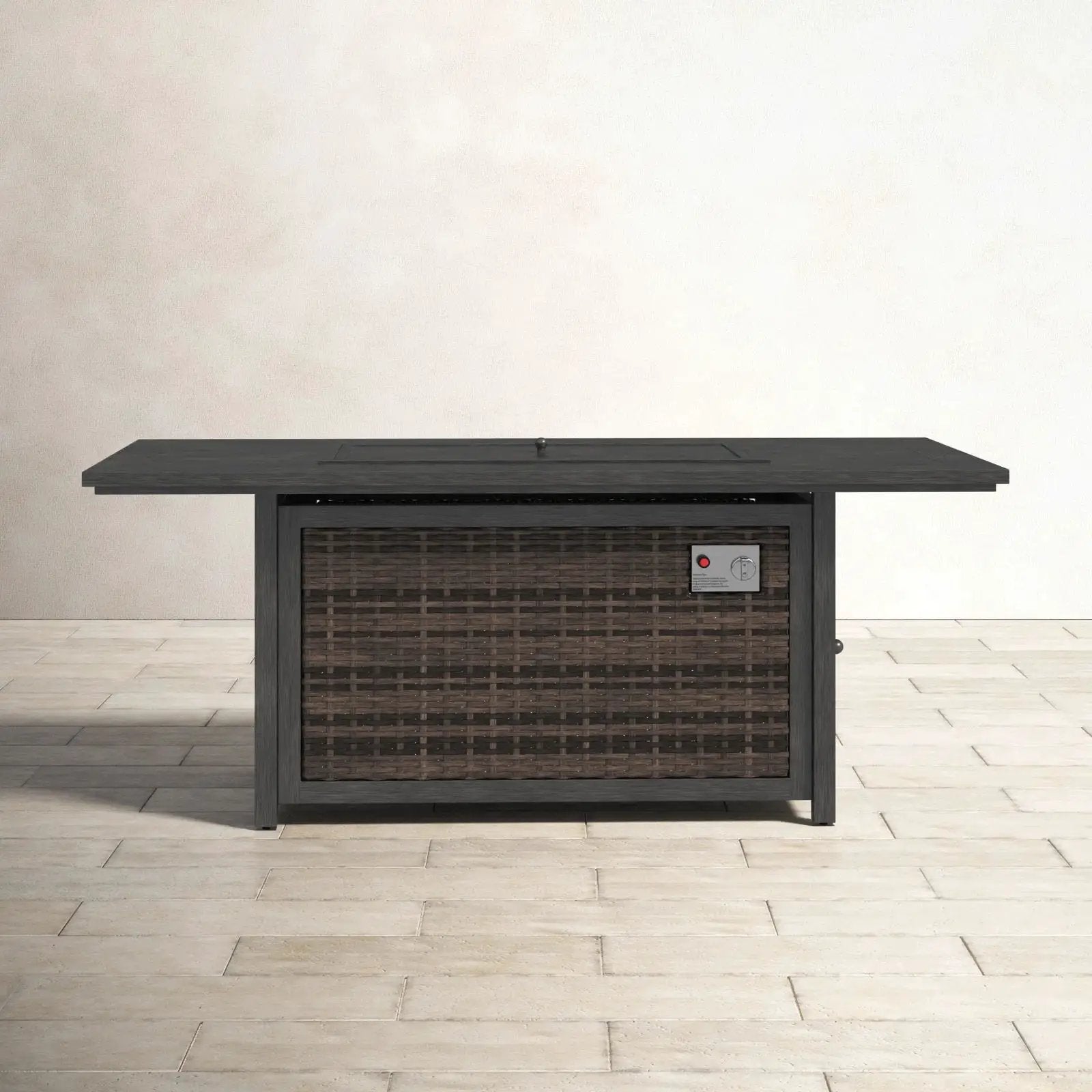 Propane Fire Pit Table - Espresso by HouseOfZazla
