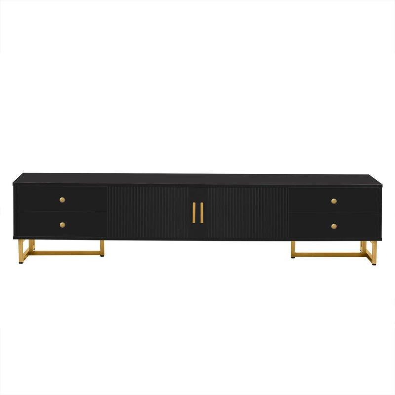Modern TV Stand With Storage For Living Room by HouseOfZazla