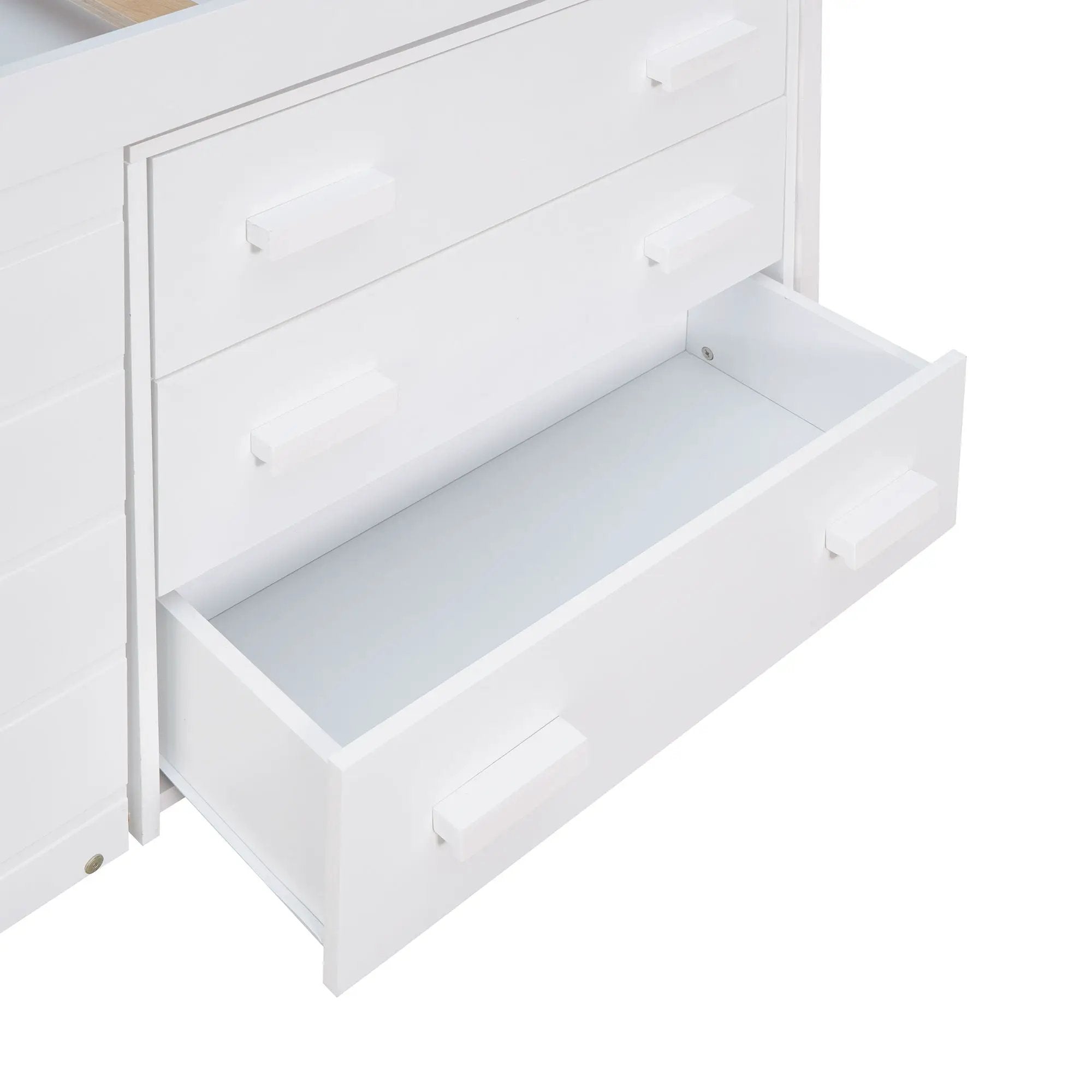 Loft Bed With Cabinet And Shelf by HouseOfZazla