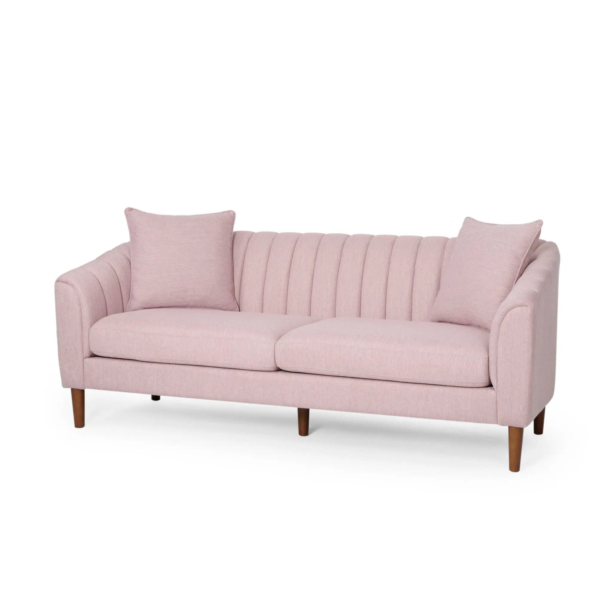 Contemporary 3 Seater Sofa With Accents by HouseOfZazla