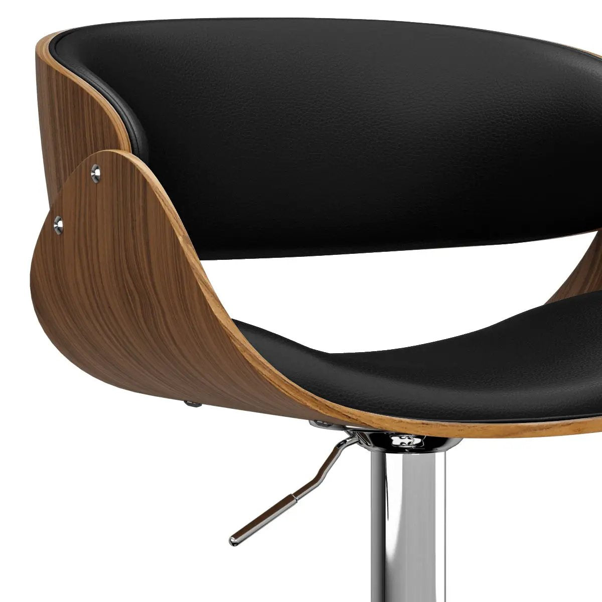 Amery - Mid Century Modern Adjustable Swivel Bar Stool by HouseOfZazla