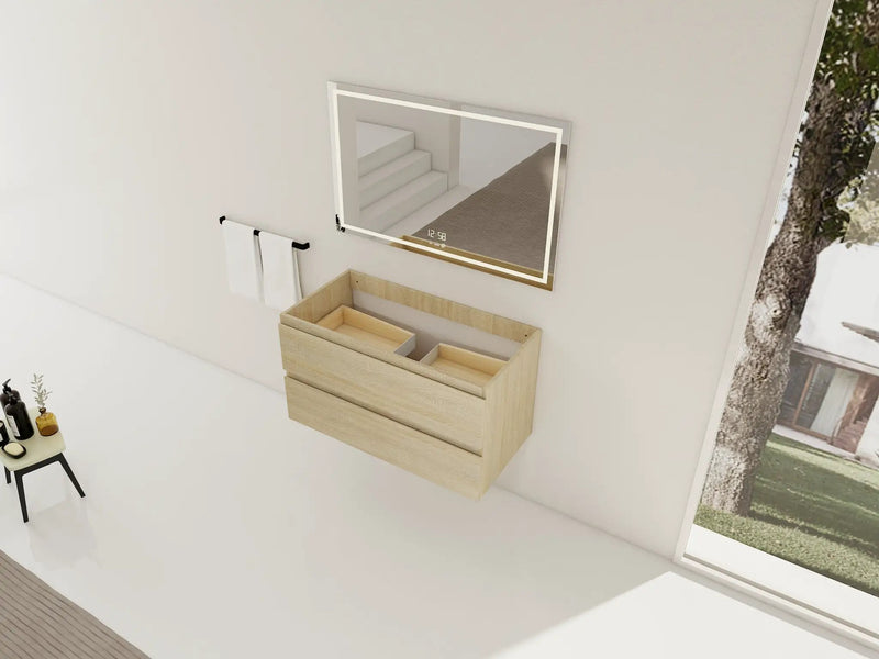36" Wall-Mounted Bathroom Vanity Cabinet by HouseOfZazla