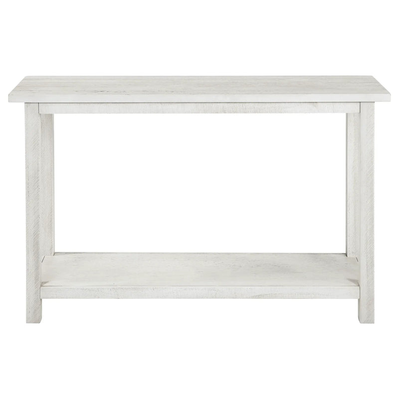 Payne Wood Entryway Sofa Console Table White by Unique Piece Furniture