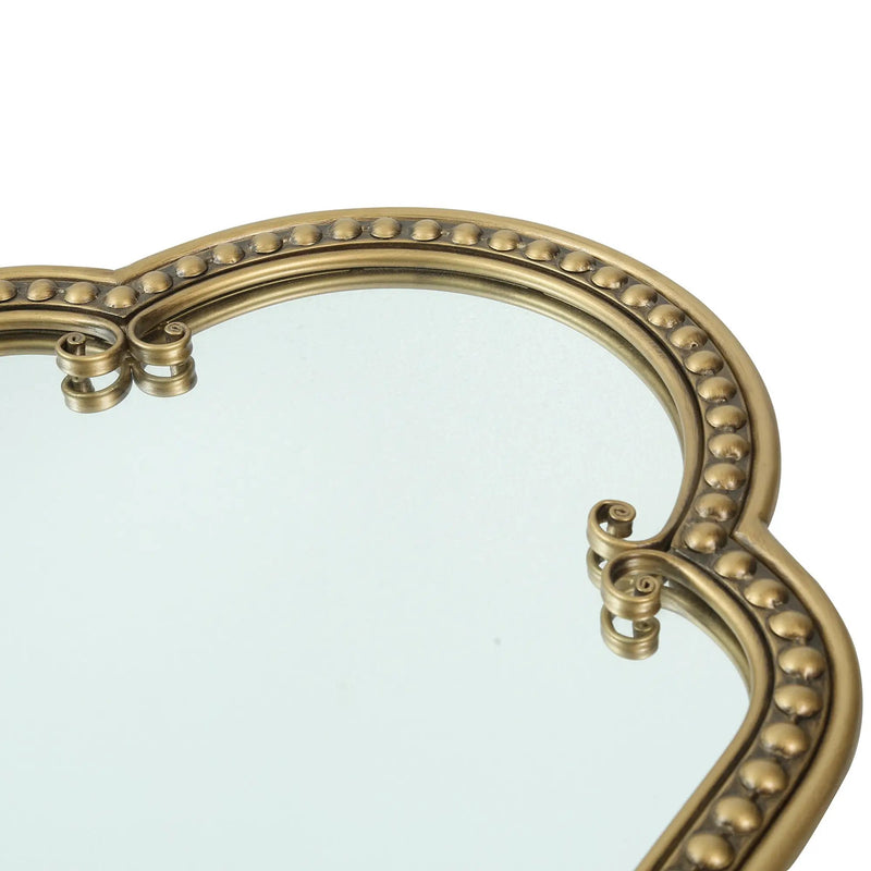 Scalloped Oval Wall Mirror, Vintage by HouseOfZazla