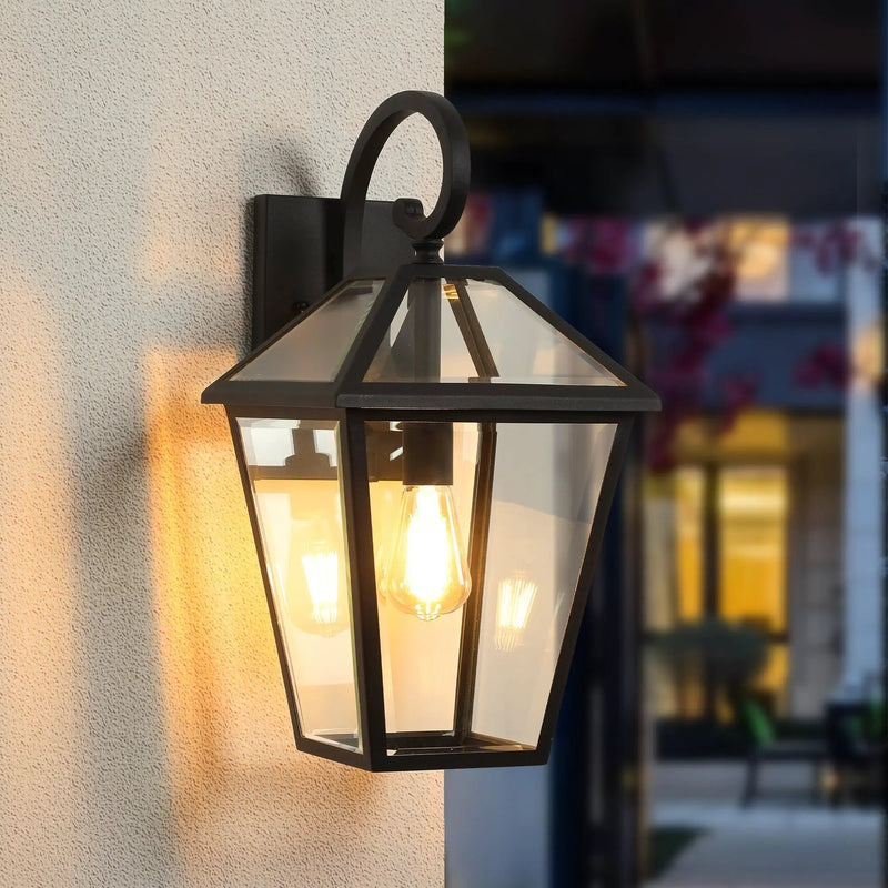 10" 2-Piece Outdoor Wall Lanterns by HouseOfZazla
