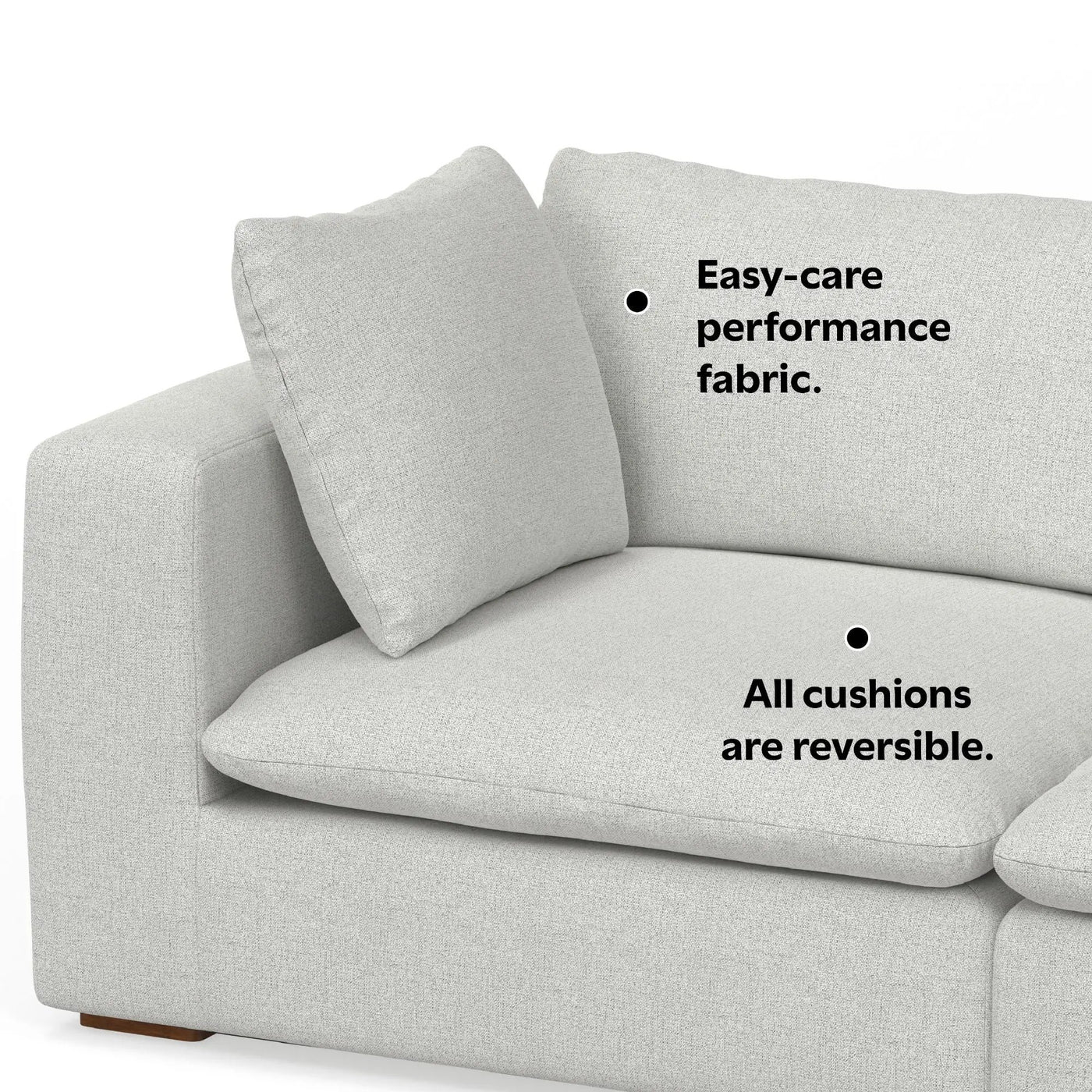 Jasmine - Handcrafted Sofa And Ottoman by Unique Piece Furniture