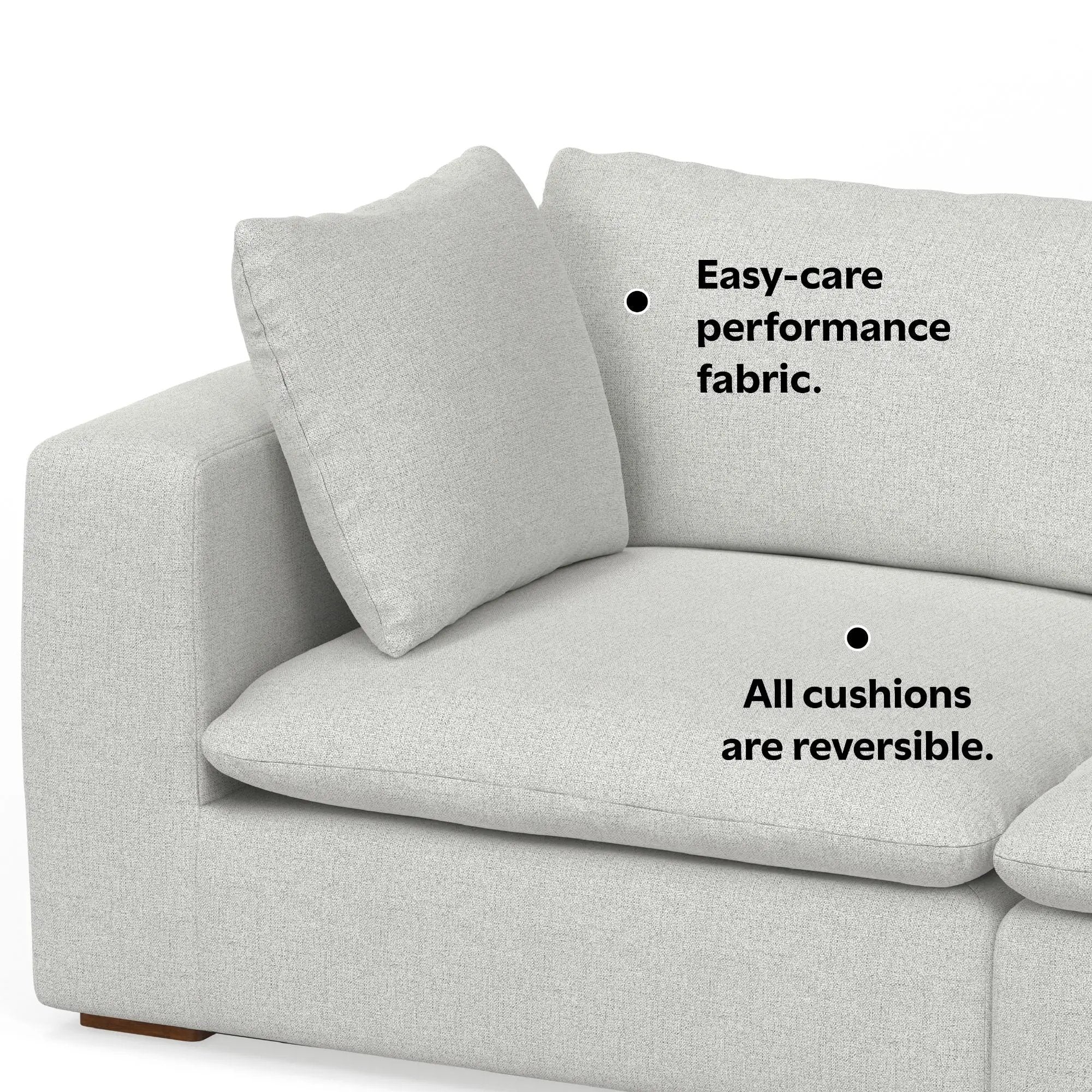 Jasmine - Handcrafted Sofa And Ottoman by HouseOfZazla