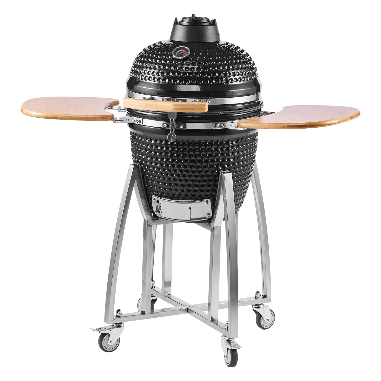 Charcoal Smoker and Grill, 18" Kamado by HouseOfZazla