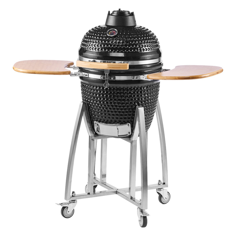 Charcoal Smoker and Grill, 18" Kamado by HouseOfZazla