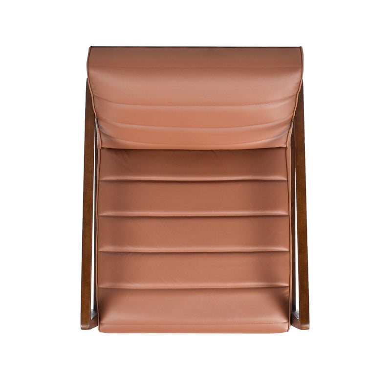 Kenneth - Modern Transitional Lounge Accent Chair - Brown by HouseOfZazla