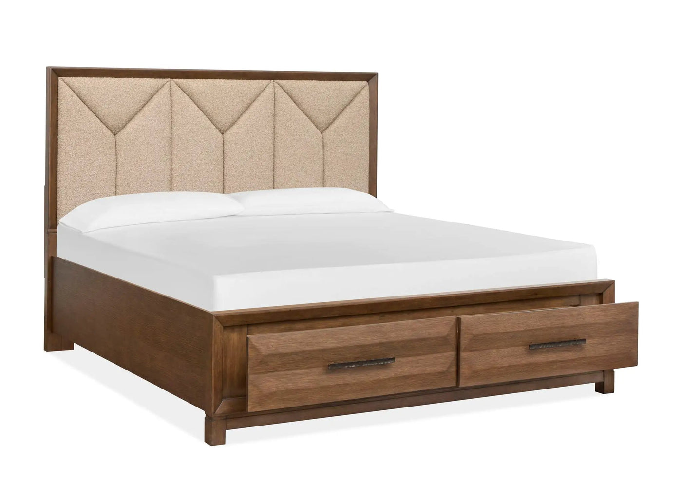 Callisto - Upholstered Panel Storage Bed by Unique Piece Furniture