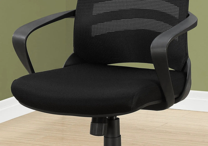 Office Chair, Adjustable Height, Swivel, Ergonomic, Armrests by HouseOfZazla