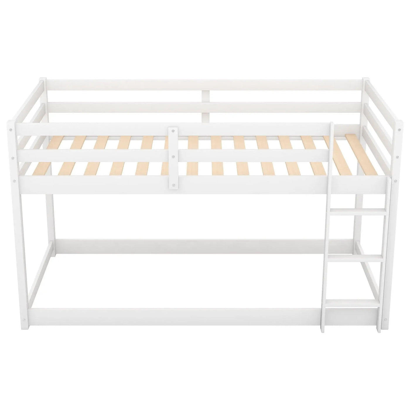 Floor Bunk Bed With Ladder by HouseOfZazla