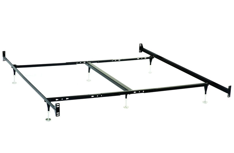 Esme Queen or E King Bed Frame Black (Headboard & Footboard) by Unique Piece Furniture
