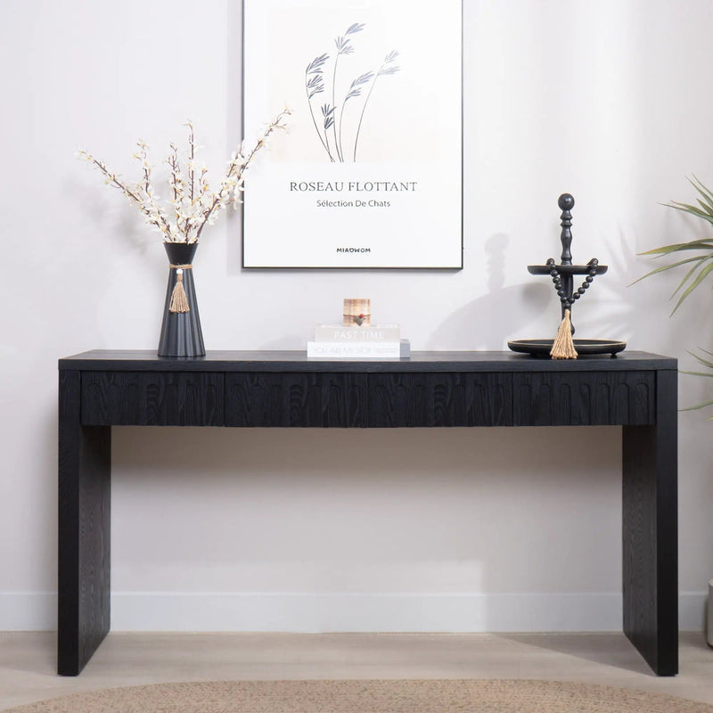 Modern Console Table With 4 Drawers, Entryway Table by HouseOfZazla