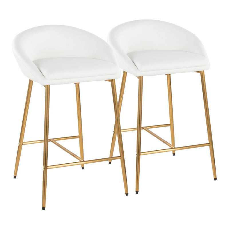 Matisse - Glam Counter Stool (Set of 2) by HouseOfZazla