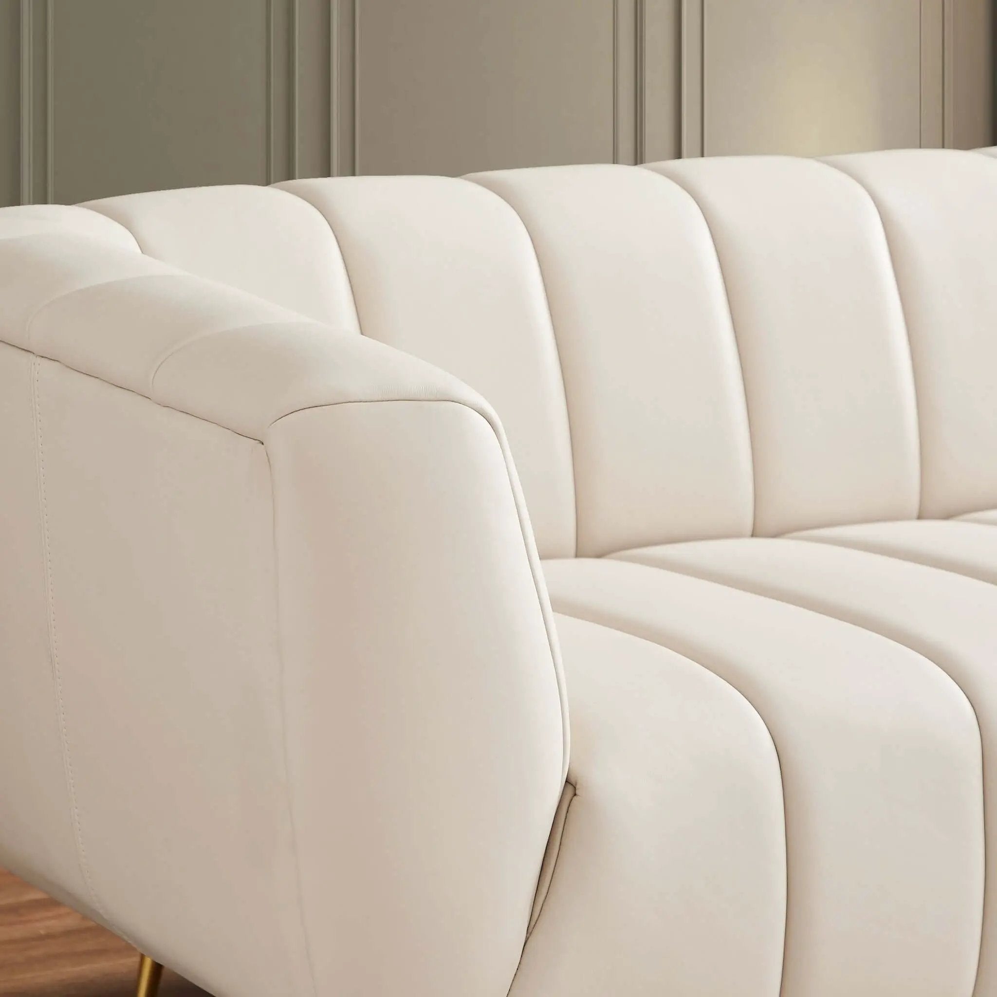 Lamattina - Genuine Italian Channel Tufted Sofa by HouseOfZazla