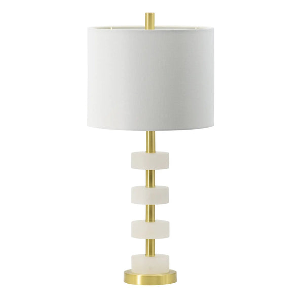 13x13x26 Marble Table Lamp