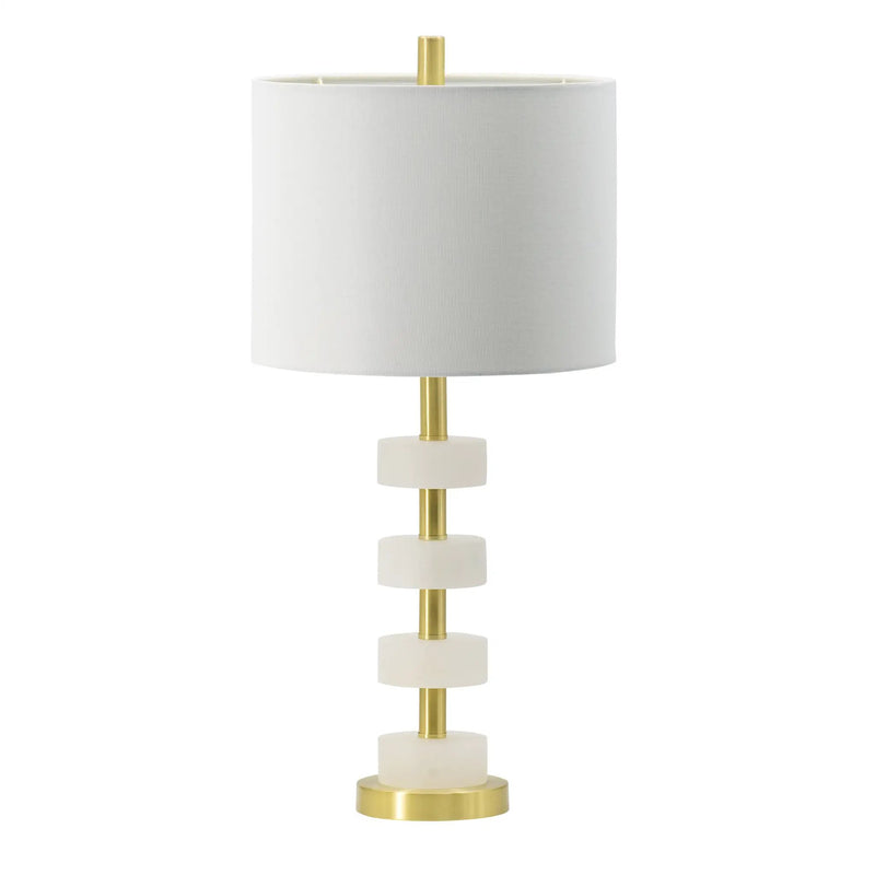 13x13x26 Marble Table Lamp by HouseOfZazla