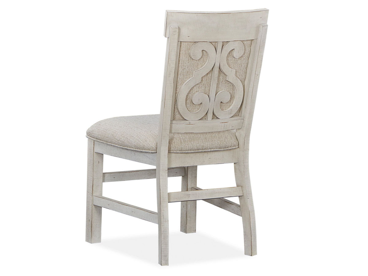Bronwyn - Dining Side Chair With Upholstered Seat (Set of 2) - Alabaster, photo 7 of 7