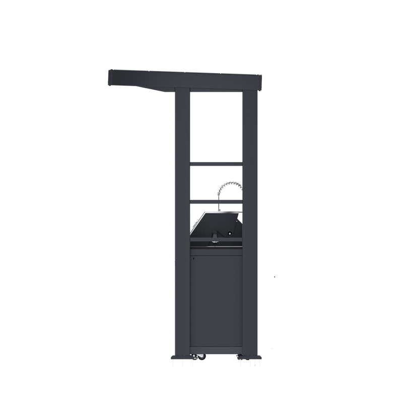 97-Inch 4-Burner Deluxe Stainless Steel Gas Outdoor Kitchen Grill by HouseOfZazla