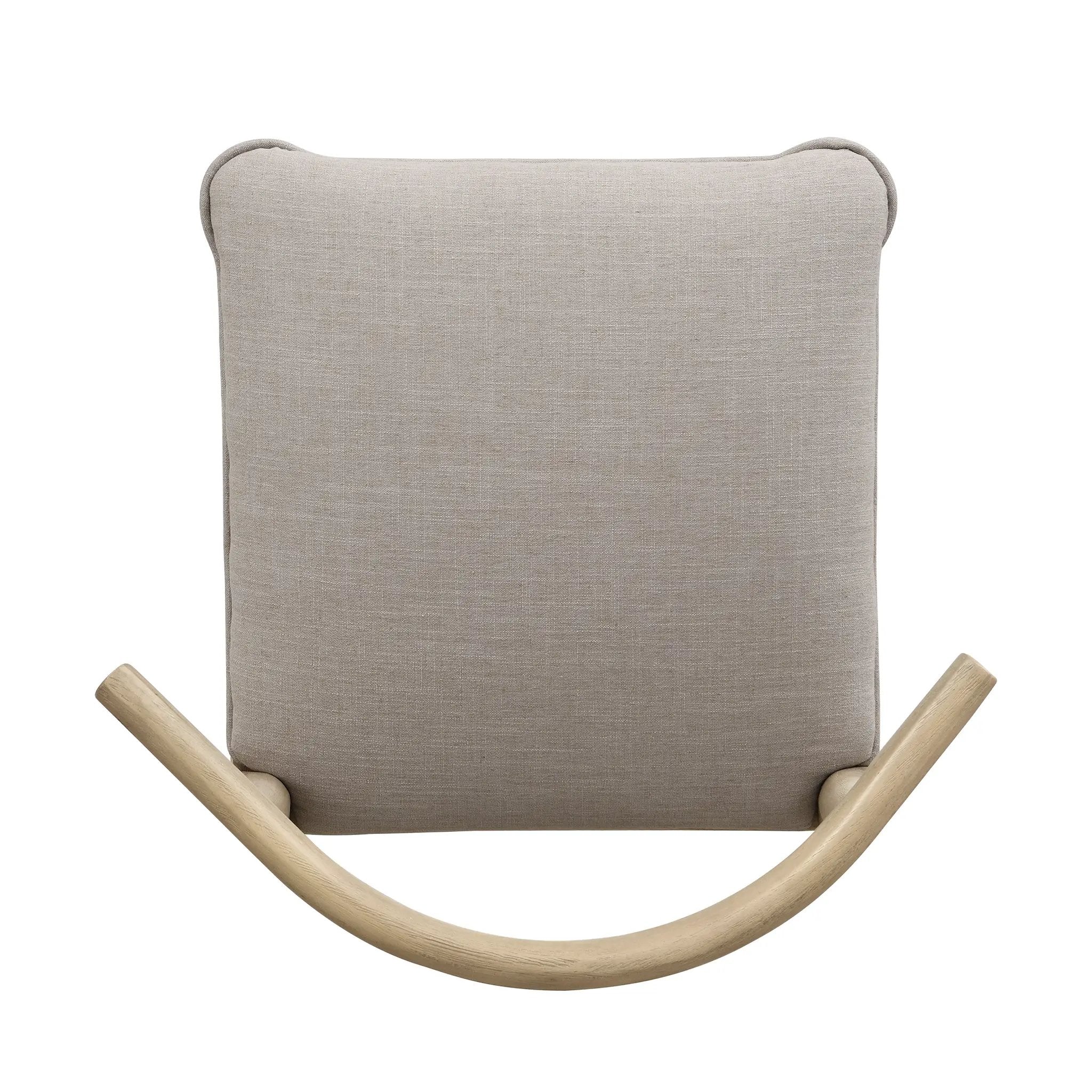 Bar Stool in Pebble Fabric (Set of 2) by HouseOfZazla