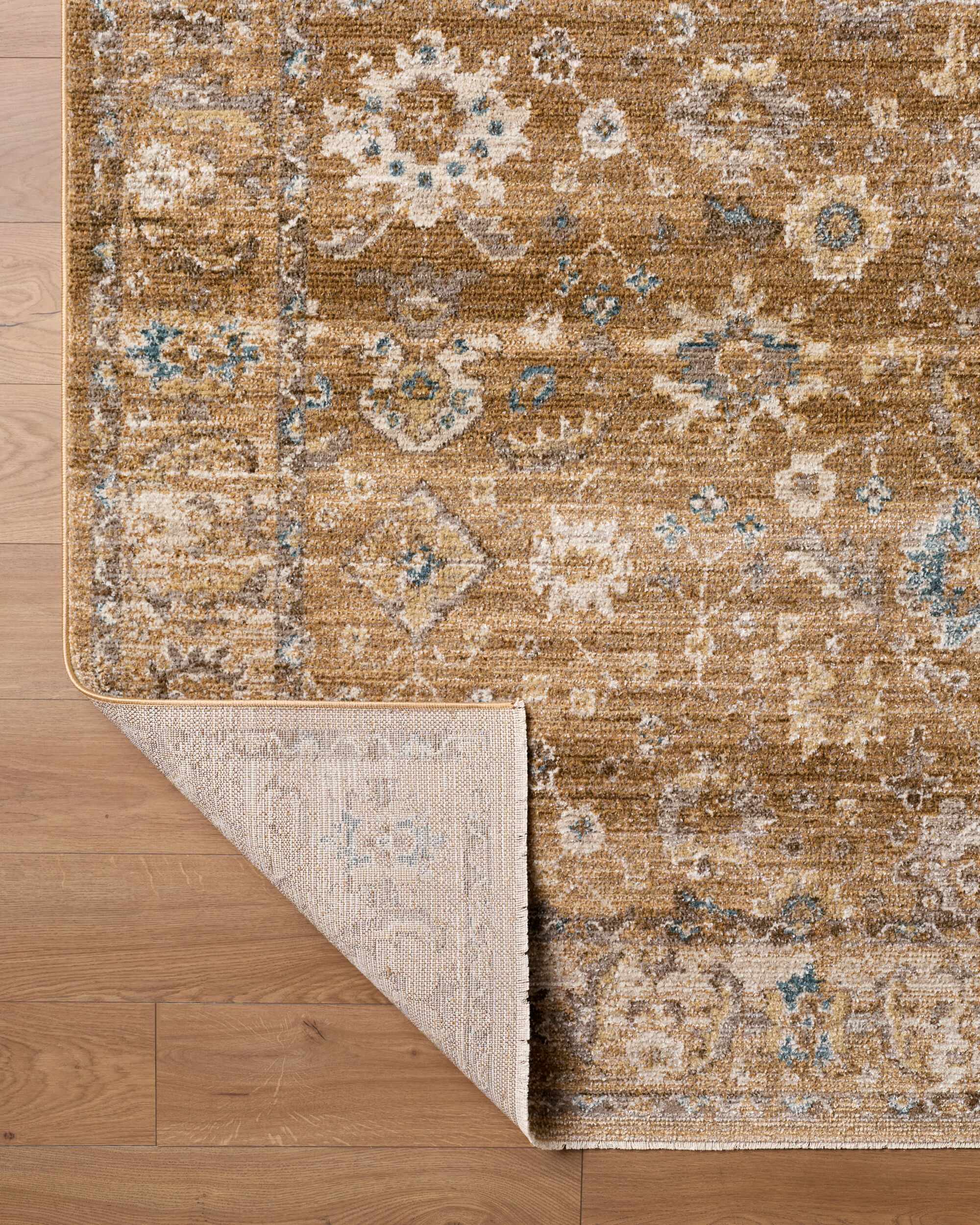 Humana Tan Traditional Area Rug by Boutique Rugs
