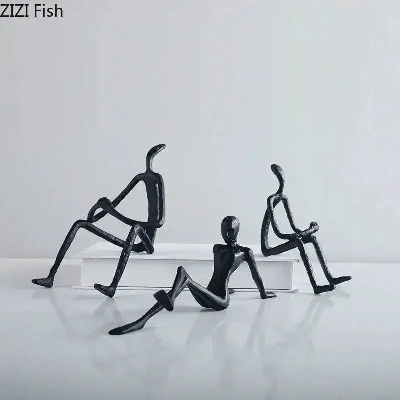 Figure - Modern Metal Small by House Of Avana