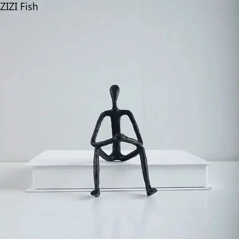 Figure - Modern Metal Small by House Of Avana
