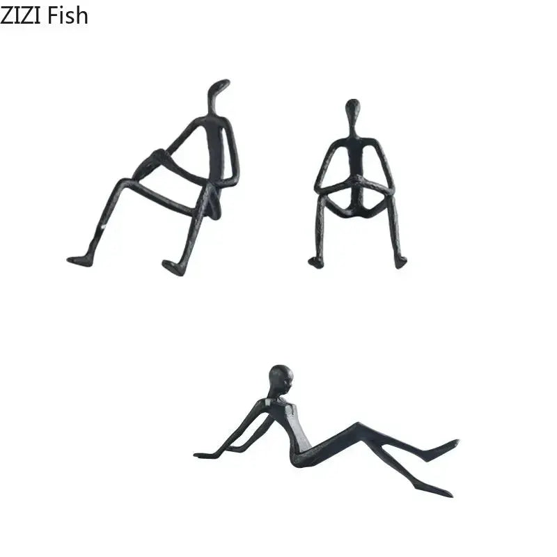 Figure - Modern Metal Small by House Of Avana