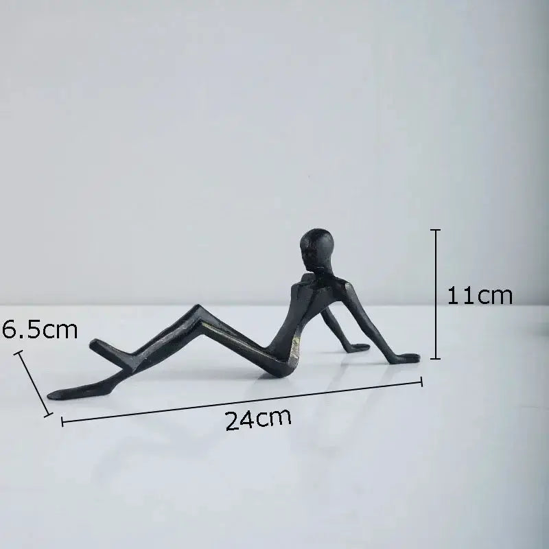 Figure - Modern Metal Small by House Of Avana
