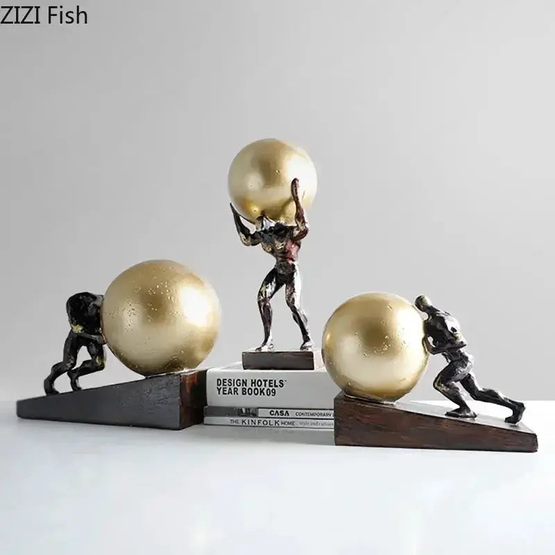 Figure Statue - Fitness Metal 12-Inch by House Of Avana