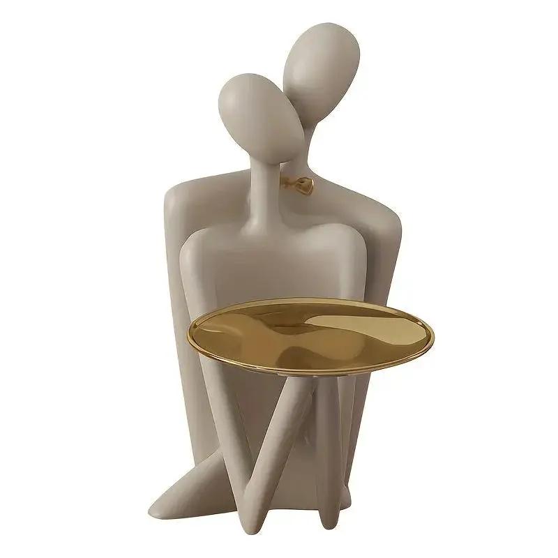 Figurine - Modern Abstract White by House Of Avana