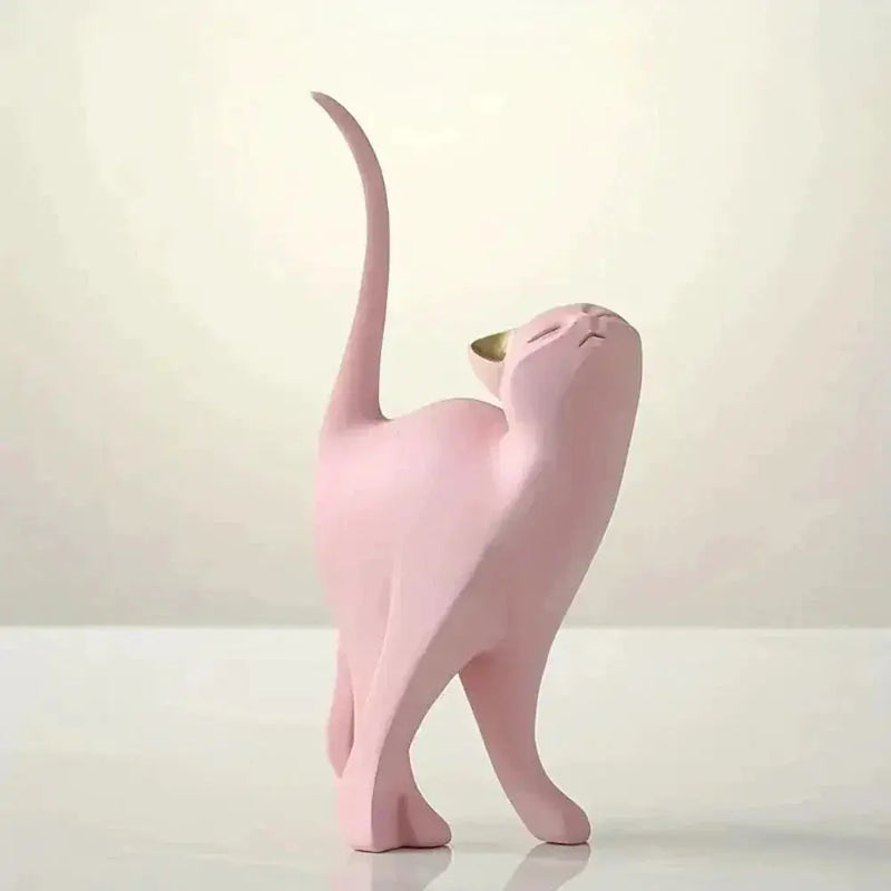Modern Cat Figurine for Your Home Decor by House Of Avana