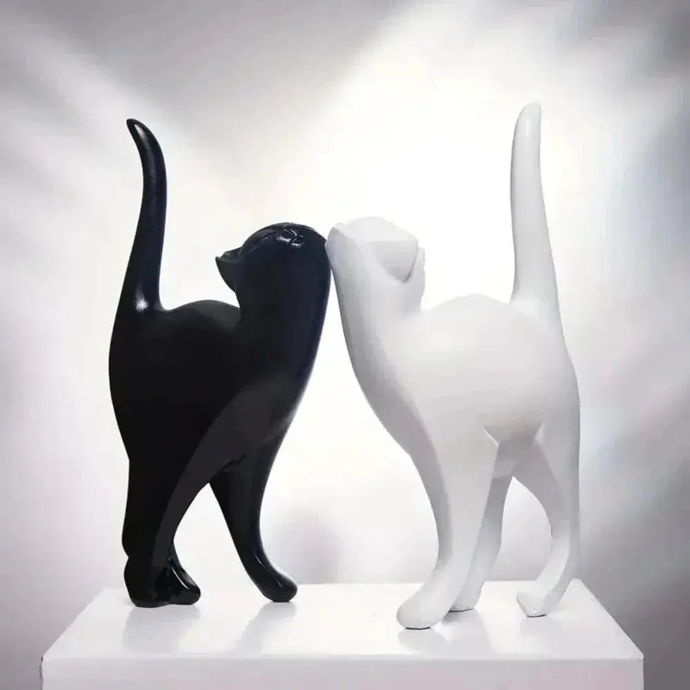 Modern Cat Figurine for Your Home Decor by House Of Avana