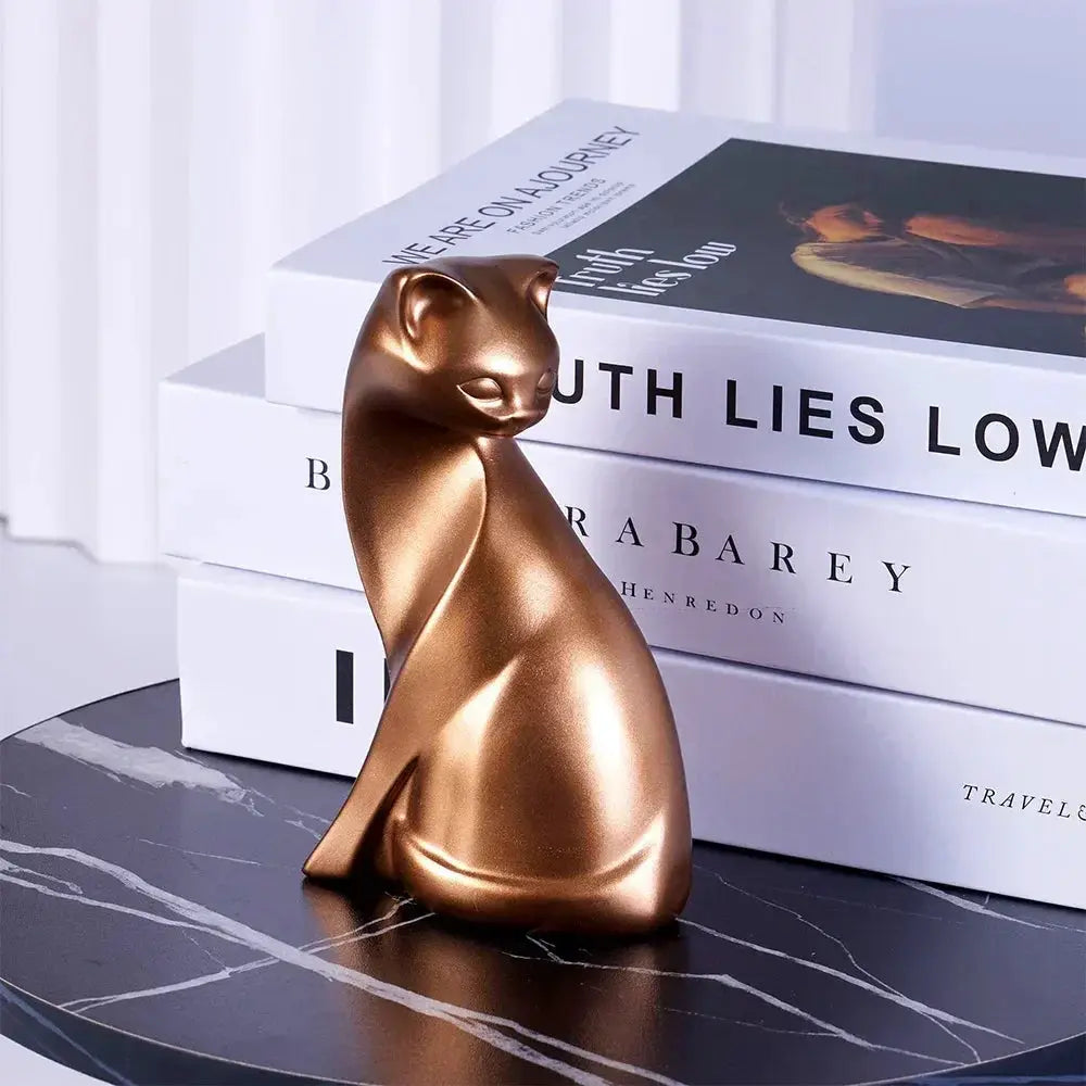 Modern Cat Figurine for Your Home Decor by House Of Avana