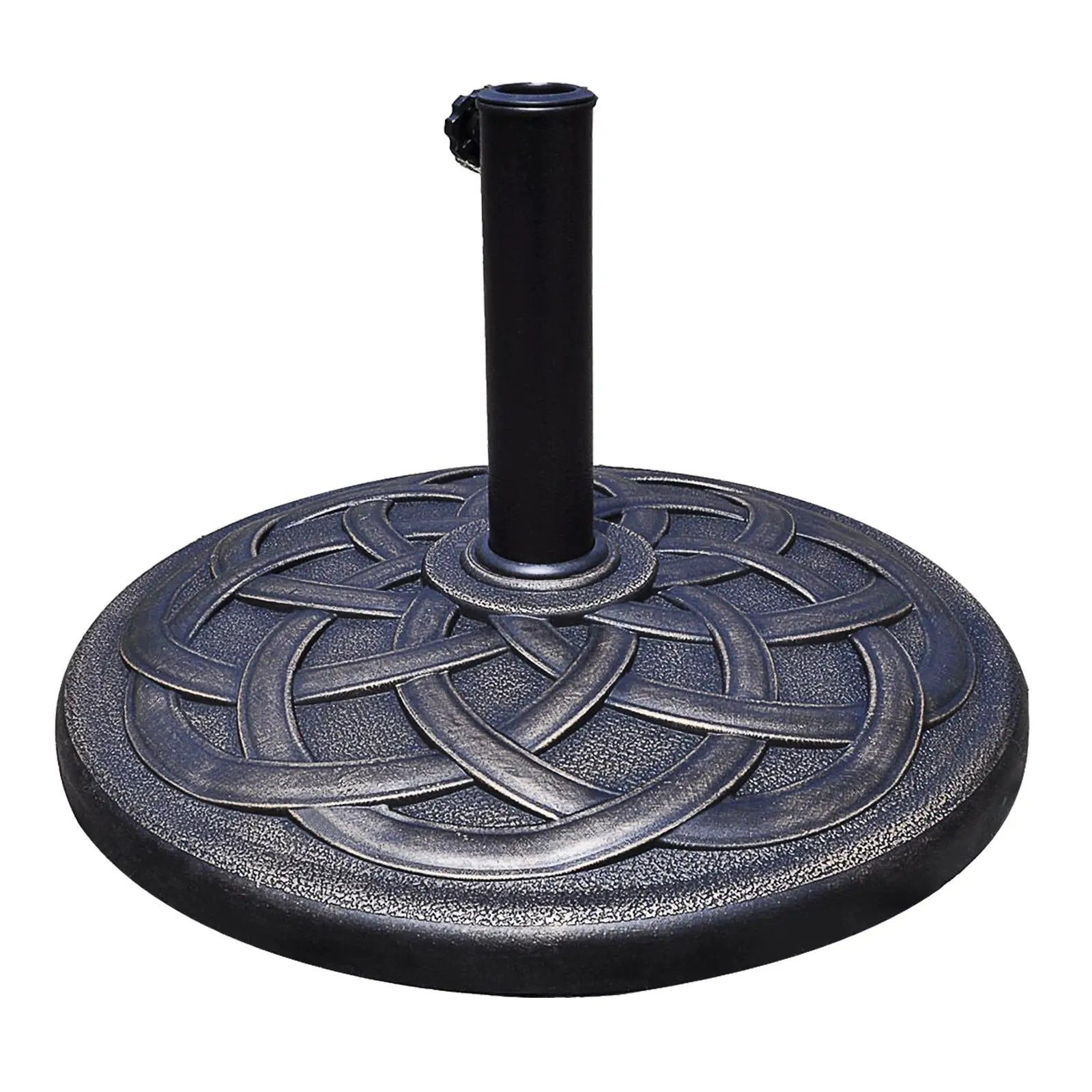 22 Inch Heavy Duty Round Umbrella Base Stand by DirectDeals