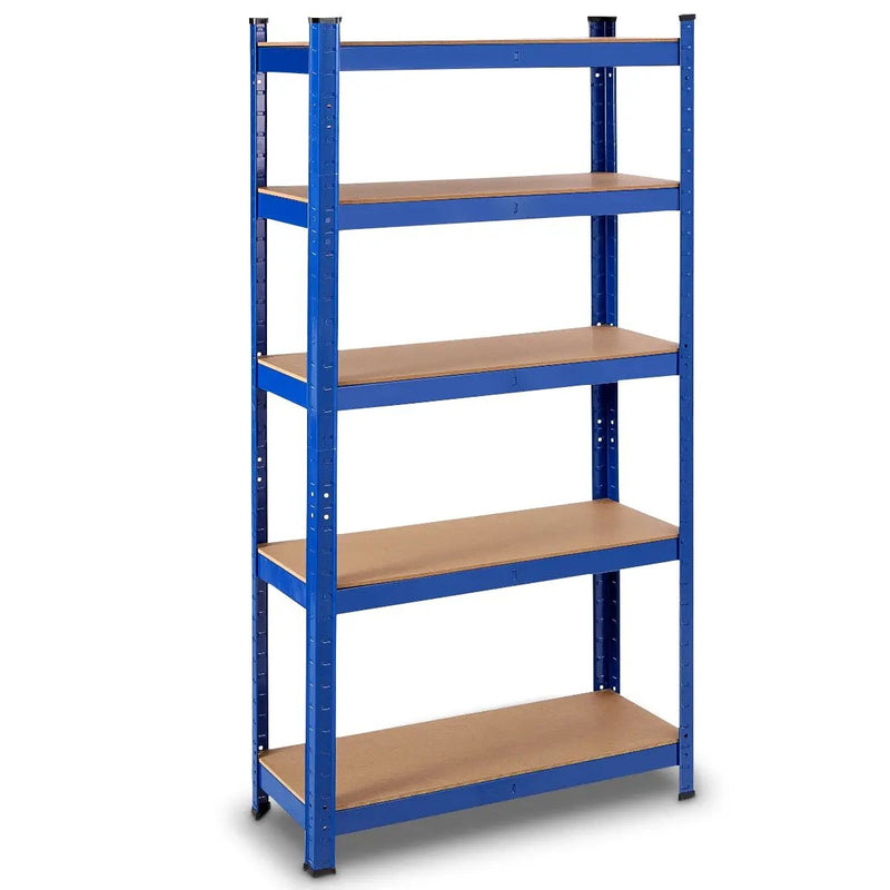 29.5 x 59 Inch Adjustable 5-layer 2000 lbs Capacity Tool Shelf-Blue by DirectDeals
