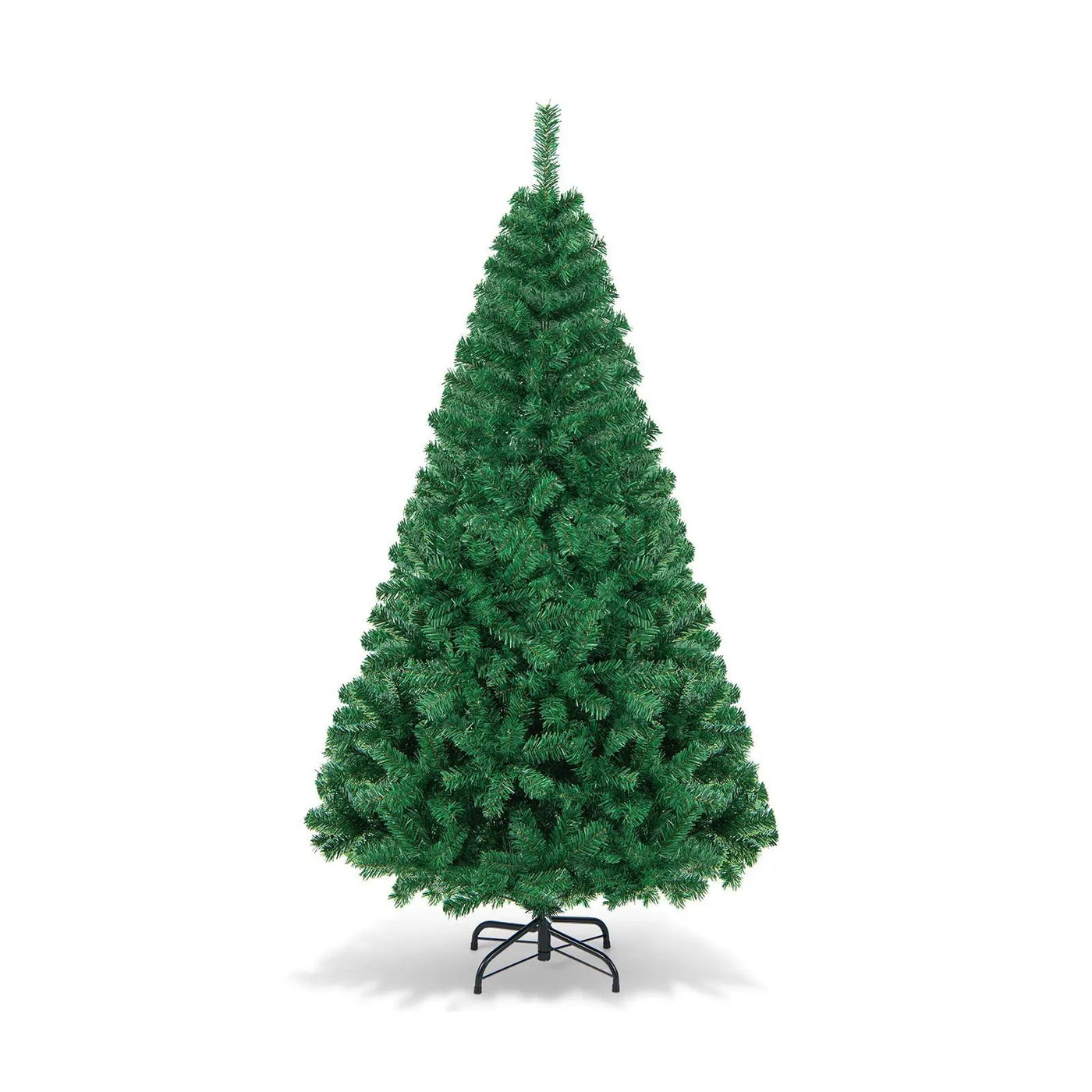Artificial PVC Christmas Tree with Solid Metal Stand by DirectDeals