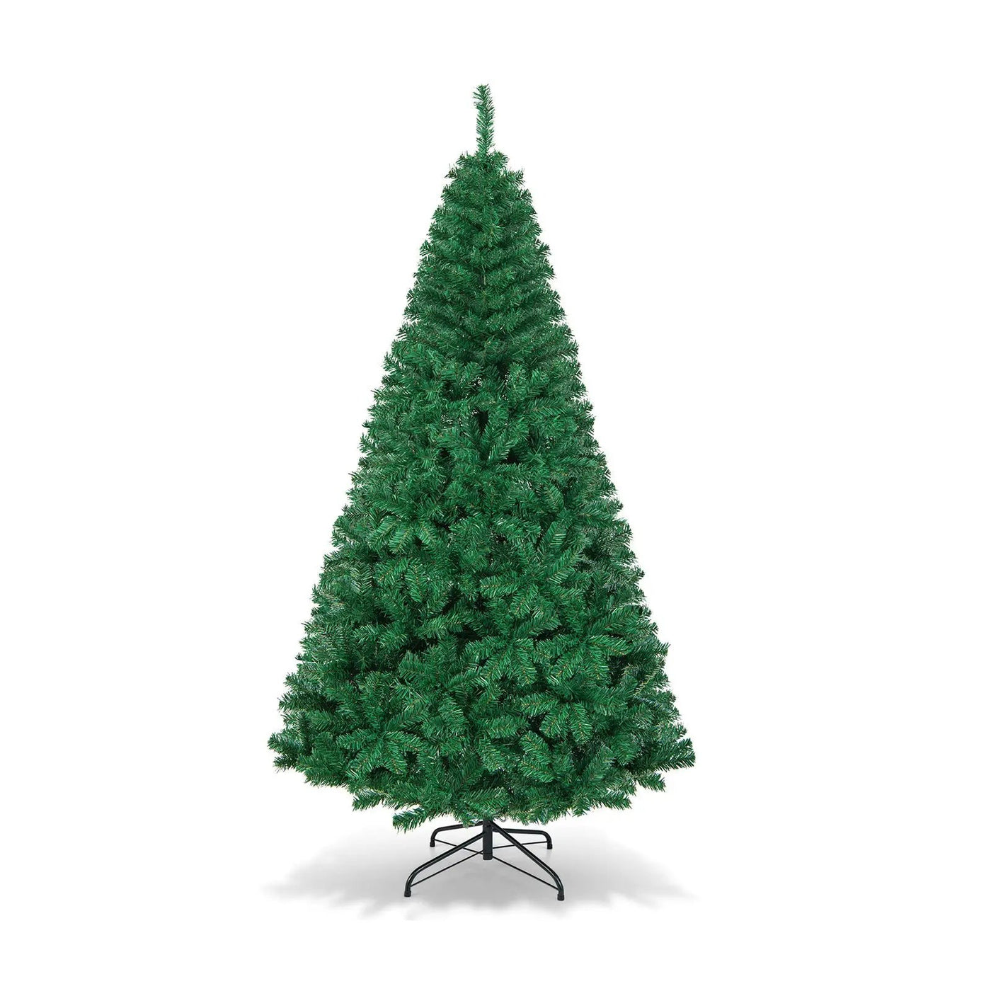 Artificial PVC Christmas Tree with Solid Metal Stand by DirectDeals