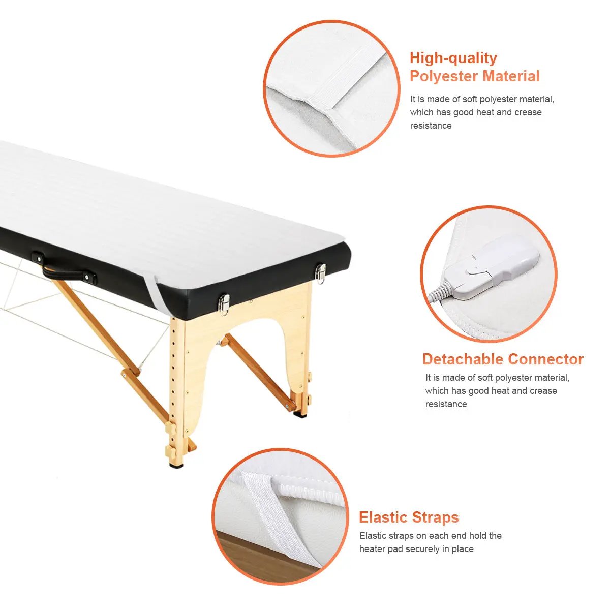 Digital Auto Overheat Protection Massage Table Warmer by DirectDeals