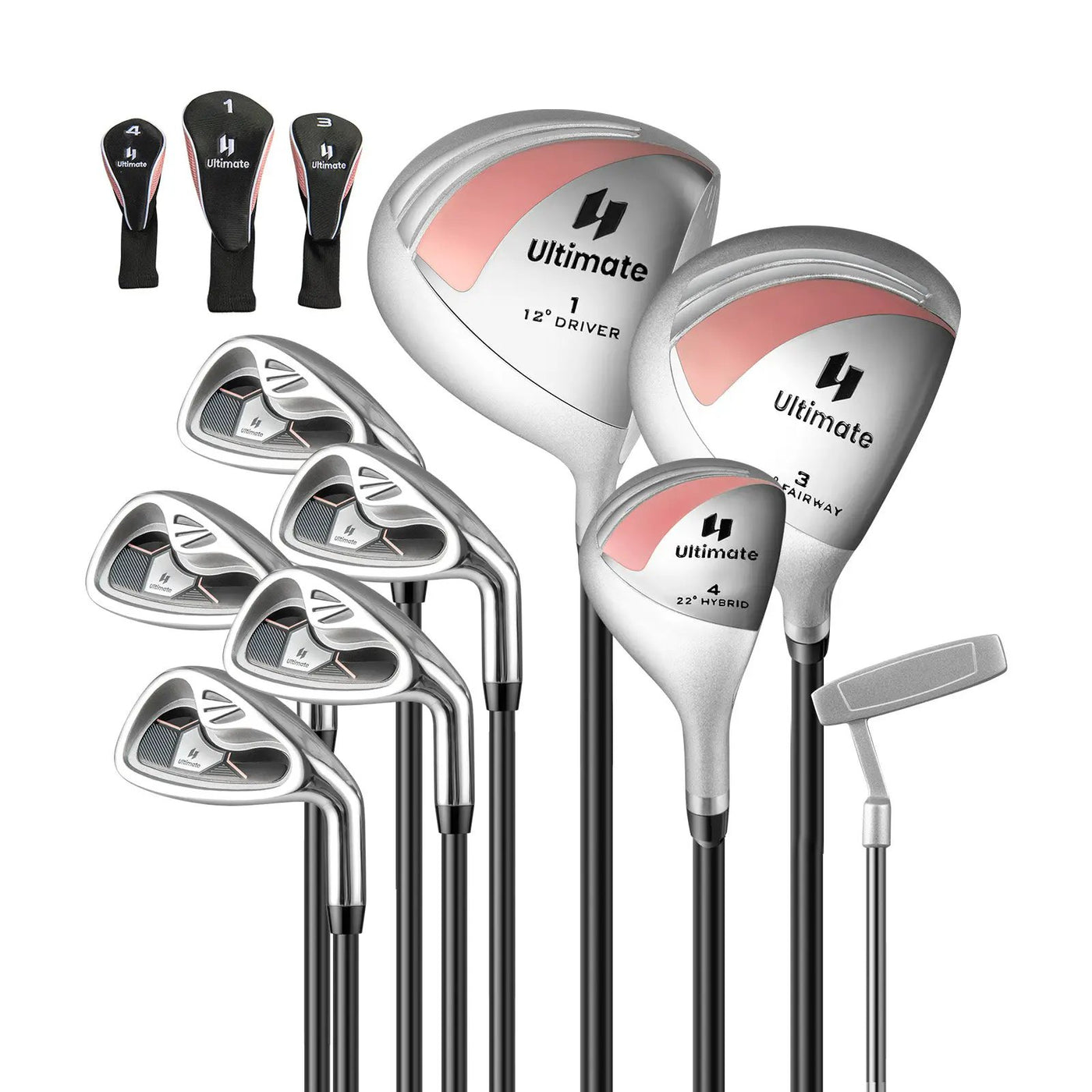 Women's 9 Pieces Complete Golf Club Set by DirectDeals