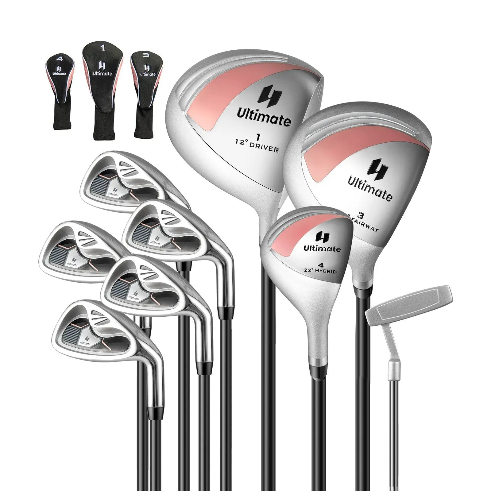 Women's 9 Pieces Complete Golf Club Set by DirectDeals