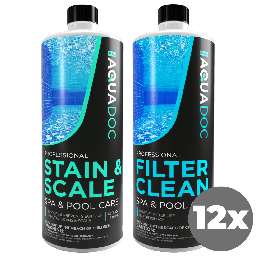 Spa Filter Clean & Stain and Scale Combo
